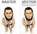 vector tracing logo, vectorize image, raster to vector ai