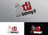 do creative music, dj, headphones logo design