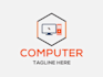 design a professional computer logo
