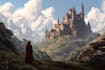 draw fantasy concept landscape illustrations