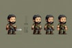 create simple 2d game characters