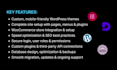 create wordpress website design development in elementor divi plugin theme php