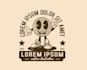 design super parody logo with satisfaction guaranteed