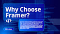 create professional framer site creation