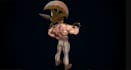 develop low poly 3d character,body builder,3d stylized anime,sculpt human figure