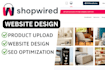 build shopwired website design redesign shopwired ecommerce online store speed