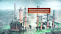 do 3d industrial video oil refinery process chemical plant solar energy visual