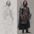 draw a fantasy character design and dnd character art