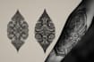 draw a original polynesian and tribal tattoo design