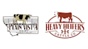 do create unique cow, goat, bull farm logo