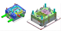 design custom mold for plastic components with full engineering support