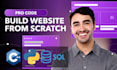 develop web applications using javascript, html, css, php and custom code