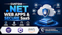 develop custom net core web apps and saas platforms with angular