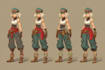 do 2d game character design and animation