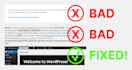 provide expert wordpress issue resolution and site repair
