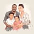 draw custom style portrait a family guy