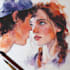 paint watercolor paintings and digital illustrations