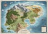 design detailed fictional land maps