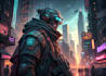 draw custom cyberpunk character art