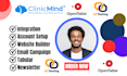 setup bookstrum clinicminds opentable eztexting