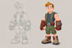 draw game character art, 2d game character art