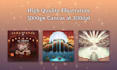 create custom illustrated album artwork