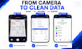 build ai ocr document and receipt scanner app for android and ios