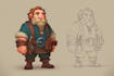 do game character art, 2d game character art