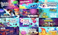 do steam capsule cover art game ui poster marketing logo banner character design