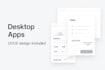 develop a desktop app incluing windows, mac or linus