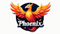 design phoenix bird mascot logo with creative concepts