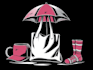 make cap, totebag, mug, pouch, umbrella, socks design