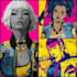 draw cyberpunk pop art anime characters