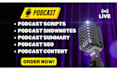write podcast show notes, podcast script podcast descriptions, interview script