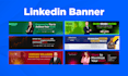 professional linkedin banner, cover, and header that stands out