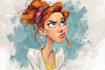draw artistic cartoon caricatures