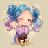 design you a cute anime chibi character