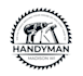 do modern professional handyman logo desgin