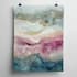 make abstract watercolor canvas wall art