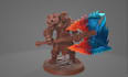create custom 3d models for 3d printing and game assets