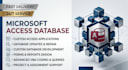 create custom ms access database applications with forms queries and reports