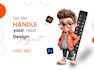 create facebook, linkedin, and twitter post designs