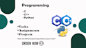 debug fix optimize and write c cpp python javascript and PHP codes and scripts