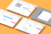 design an event management app and ticketing dashboard UI
