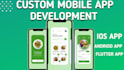 develop custom flutter mobile app crypto wallet app fintech app for android ios