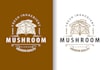 do modern professional super mushroom logo