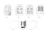 redraw the floor plan into a complete 2d floor plan