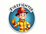 design high quality mascot firefighter logo with fastest de