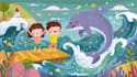 illustrate enchanting children book pages
