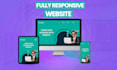 design modern and responsive wordpress website for your business